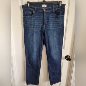 LOFT Outlet Women’s Darkwash Boyfriend Denim Jeans Size 10